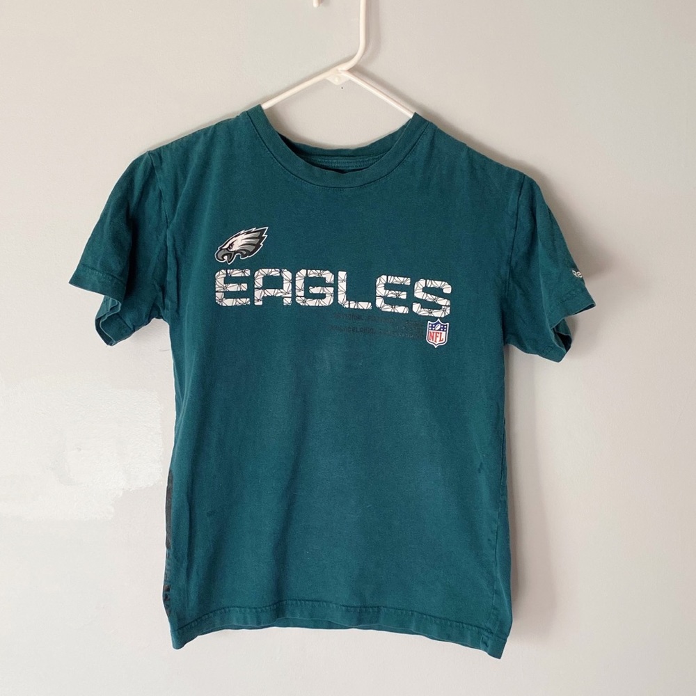 Reebok Unisex Philadelphia Eagles Short Sleeve Logo Tee